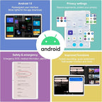 ANTEMPER Latest Android Tablet 10.1 Inch, 5G WiFi Tablets Mit 16GB RAM+128GB ROM - Image 3