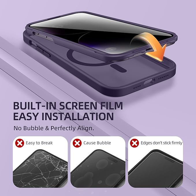 BERFY Magnetic for iPhone 14 Pro Max Case, Compatible - Image 5