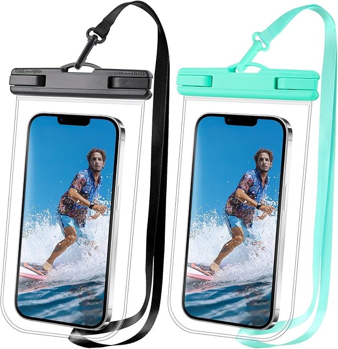 Waterproof Phone Pouch for Cruise Essentials 2025, Beach Vacation Essentials by MRLUYU