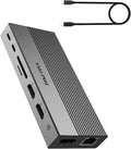 13-in-1 USB C Docking Station: Triple 4K Display, 100W Power Delivery, 5Gbps by DIKEQINN
