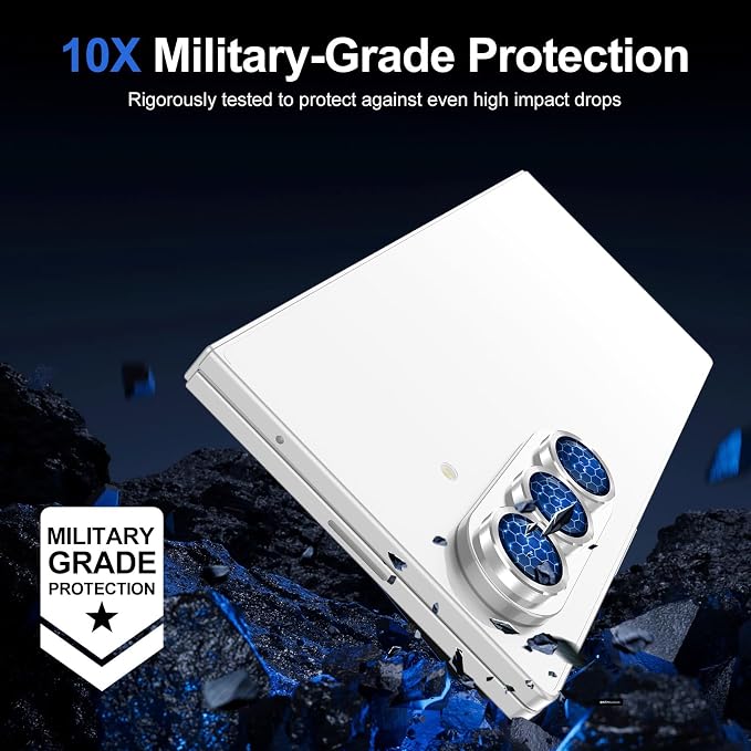 for Samsung Galaxy Z Fold 7 Camera Lens Protector, Individual Metal Ring - Image 5