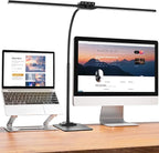 EppieBasic Led Desk Lamp, 24W 31.5IN Architect Double Head Desk Lamps by EppieBasic