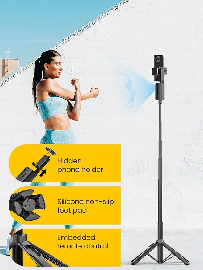 Face Tracking Tripod for iPhone, Phone Tripod for Android - Image 6
