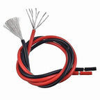 BOJACK 12 Gauge Silicone Wire 10 feet red and 10 feet Black Flexible 12 AWG by BOJACK