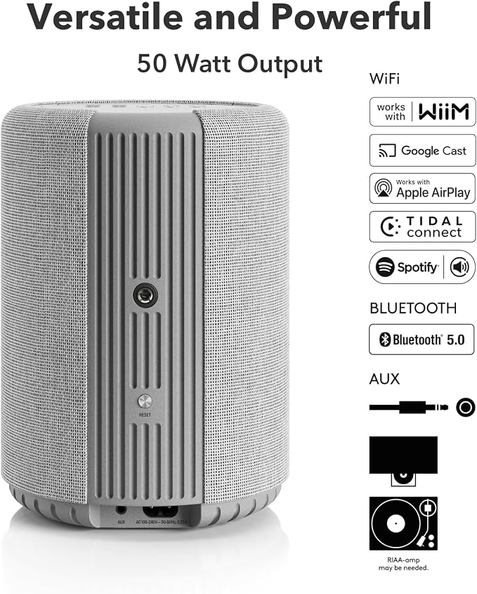 Audio Pro A10 MKII Wireless Multiroom Speaker, WiiM Edition | High Fidelity - Image 2