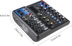 Dj Mixers 8 Channel Audio Mixer Sound Board - Image 8