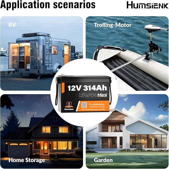 12V 314Ah LiFePO4 Lithium Battery Max. 4019Wh Energy, 15000+ Deep Cycles - Image 9