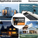 12V 314Ah LiFePO4 Lithium Battery Max. 4019Wh Energy, 15000+ Deep Cycles - Image 9
