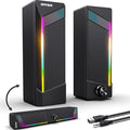 Computer Speakers, 2 in 1 PC Speaker, Gaming Speakers by OFFSIR