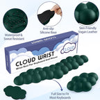 Cloud Wrist Rest for Keyboard and Mouse, Memory Foam PU Leather Keyboard Wrist - Image 5