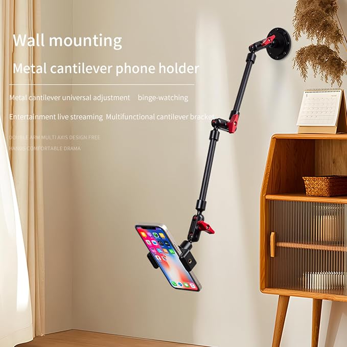 Adjustable Mobile Phone Holder for Desk, Wall and Ceiling Mount - Image 5
