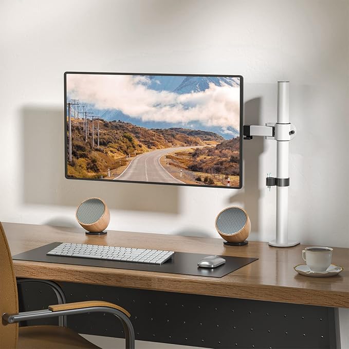 WALI Monitor Arm Mount for Desk, Single Computer Desk Mount, Monitor Bracket - Image 8