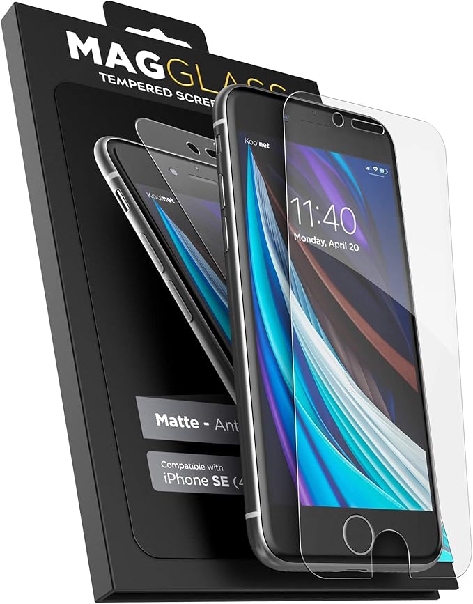 magglass iPhone SE Matte Screen Protector by Encased
