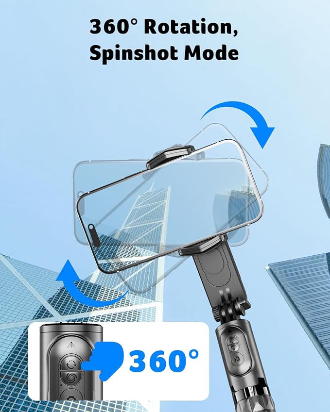 acer Gimbal Stabilizer 1-Axis for iPhone/Cell Phone/Smartphone/Android - Image 6