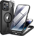 Miracase Magnetic for iPhone 14 Pro Case 6.1 inch, Upgrade Full-Body Clear by Miracase