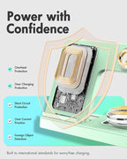 Wireless Charger Stand Charging Station: 3 in 1 Charger Multiple Devices - Image 6