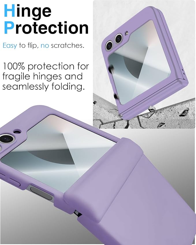 STORMTAL for Samsung Galaxy Z Flip 6 Case/Z Flip 7 FE Case, Hinge Protection - Image 3