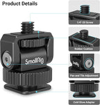 SmallRig 1/4" Mini Ball Head Cold Shoe Mount Adapter - Image 4