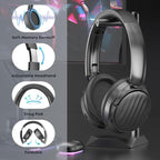 Bluetooth Headphones with Active Noise Cancelling, Wireless Over Ear Bluetooth - Image 5