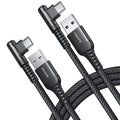 AINOPE USB C Cable Right Angle 3.1A Type C Charger Fast Charging, Resistant by AINOPE10yearsforphoneaccessories