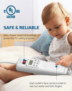 DEWENWILS 8 Outlet Power Strip - Image 6
