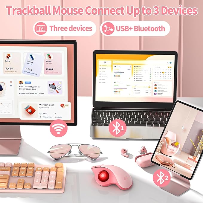 seenda Wireless Trackball Mouse - Image 4