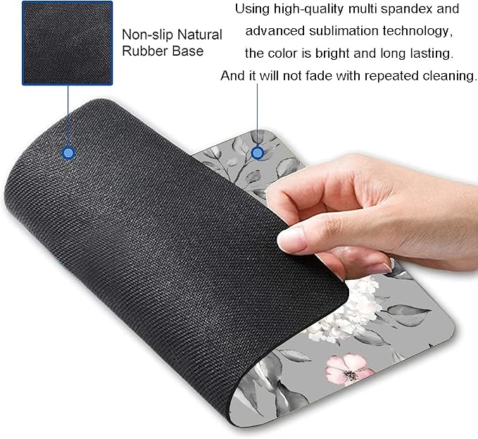 Mouse Pad, Waterproof Anti-Slip Rubber Mousepad Office Accessories Desk Decor - Image 2