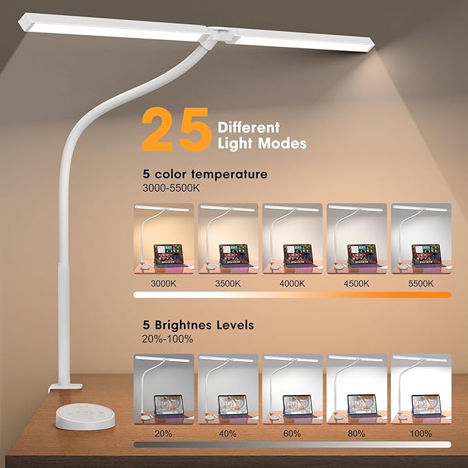 Led Desk Lamp for Office Home - Image 3