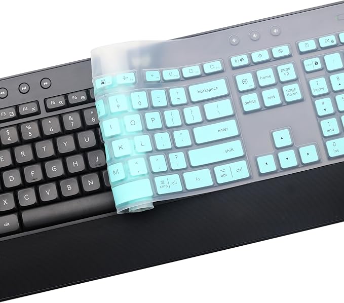 Keyboard Cover Skin for Logitech MK545 MK540 Wireless Keyboard, Logitech MK545 - Image 6