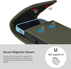 Phone Holster for Belt with Metal Clip and Magnetic Closure Compatible with - Image 3