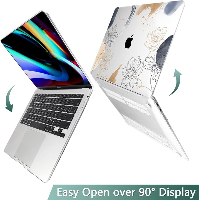 TWOLSKOO Compatible with MacBook Pro 13 inch Case 2022 2021 2020-2016 A2338 - Image 4