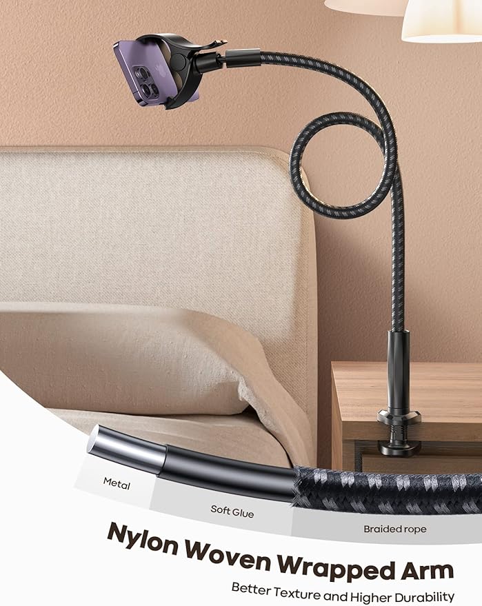 Lamicall Gooseneck Phone Holder Bed - Image 3