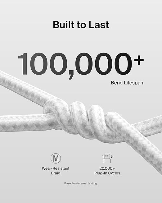 Belkin USB C to USB C Cable, 240W - Image 3