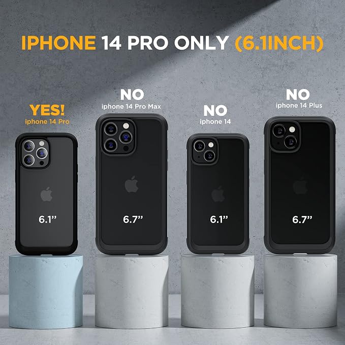 Miracase Glass Series Designed for iPhone 14 Pro Case 6.1 Inch, Upgrade - Image 7