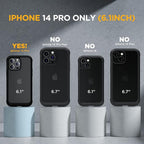 Miracase Glass Series Designed for iPhone 14 Pro Case 6.1 Inch, Upgrade - Image 7