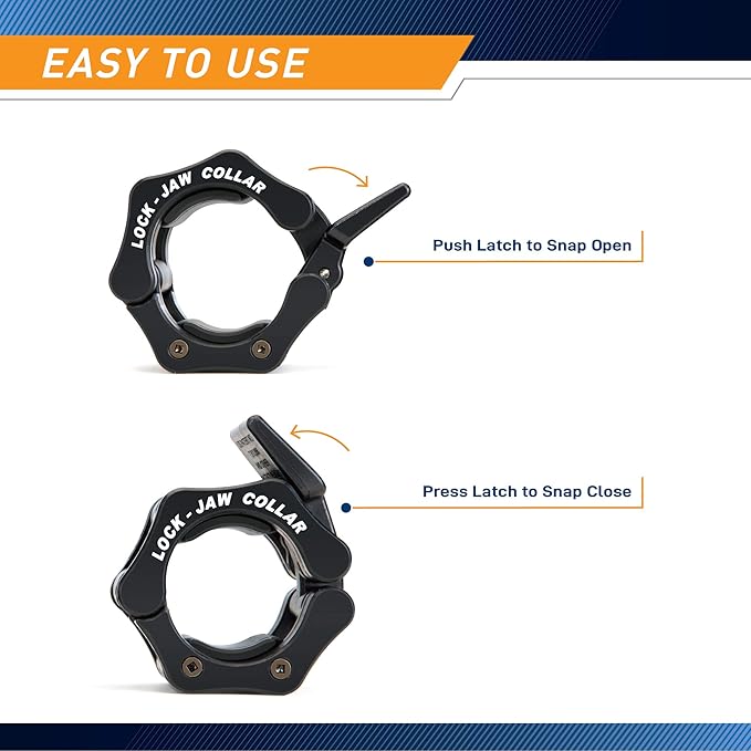Steelbody Olympic Barbell Lock Jaw Collars - Image 5