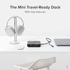 Plugable 7-in-1 USB-C DisplayLink Dock – Dual 4K HDMI, 100W PD Charging - Image 6