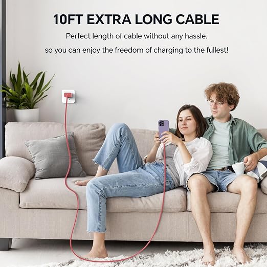 Compatible with iPhone 14 13 12 Charger, 20W Fast Charging Wall Charger - Image 6