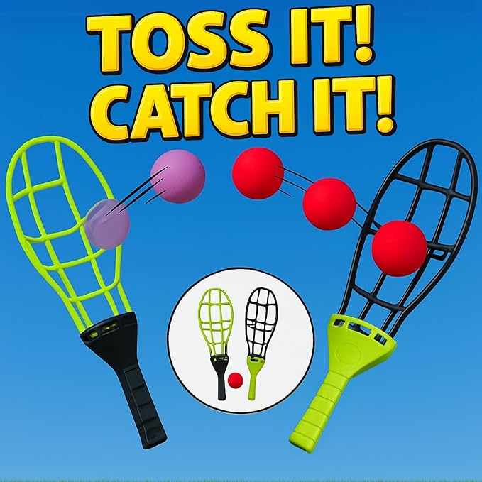 Liberty Imports Trackball Sport Chuck and Catch Ball - Image 3