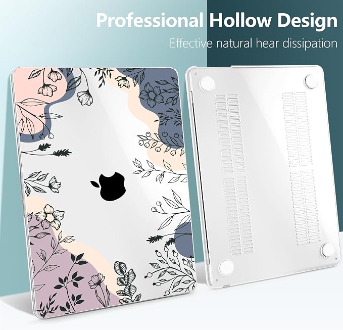 TWOLSKOO Compatible with M4 MacBook Air 13.6 inch Case 2025-2022 Release M4 - Image 5