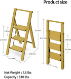 Taranta 3 Step Ladder, Lightweight Aluminum Step Stool - Image 6