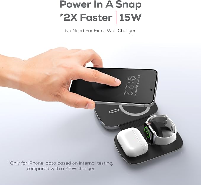 Teton 3 in 1 Wireless Charger - Image 2