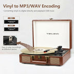 Portable Vinyl Record Player - Image 2