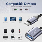 OTG USB-C to USB 3.0 Adapter Thunderbolt 3 Compatible - Image 7