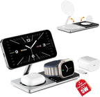 3 in 1 Wireless Charging Station by ZECHIN