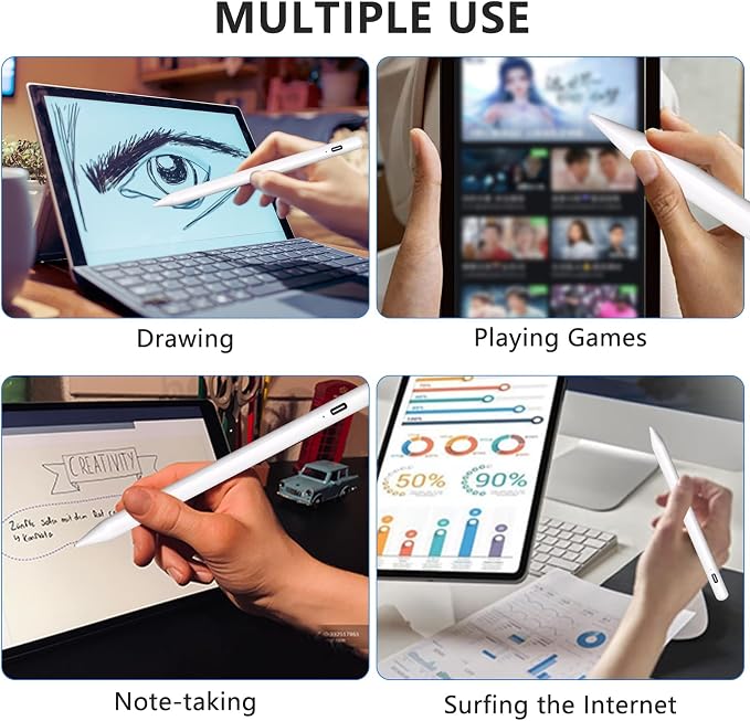 Stylus Pen for iOS&Android Touch Screens, Active Pencil for Samsung, Smart - Image 6