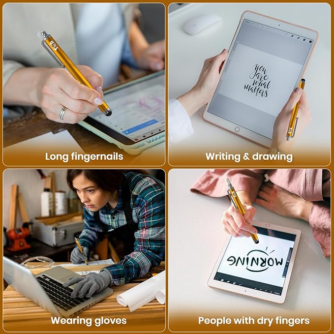TCD 10-Pack Stylus Pen Set – Universal Capacitive Pen - Image 5