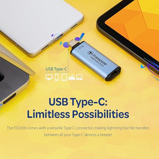 Transcend 2TB External SSD, USB 3.2 Gen2, Portable SSD - Image 4