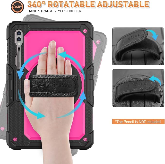 Timecity Case for Samsung Galaxy Tab S10 Ultra/ S9 Ultra/ S8 Ultra Tablet Case - Image 4