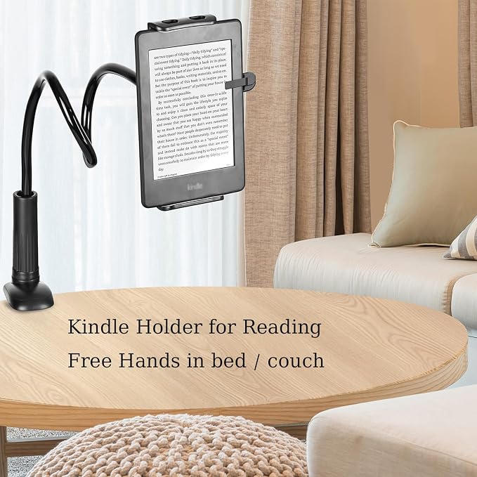 Gooseneck Tablet Phone Holder | Kindle Stand Holder - Image 3